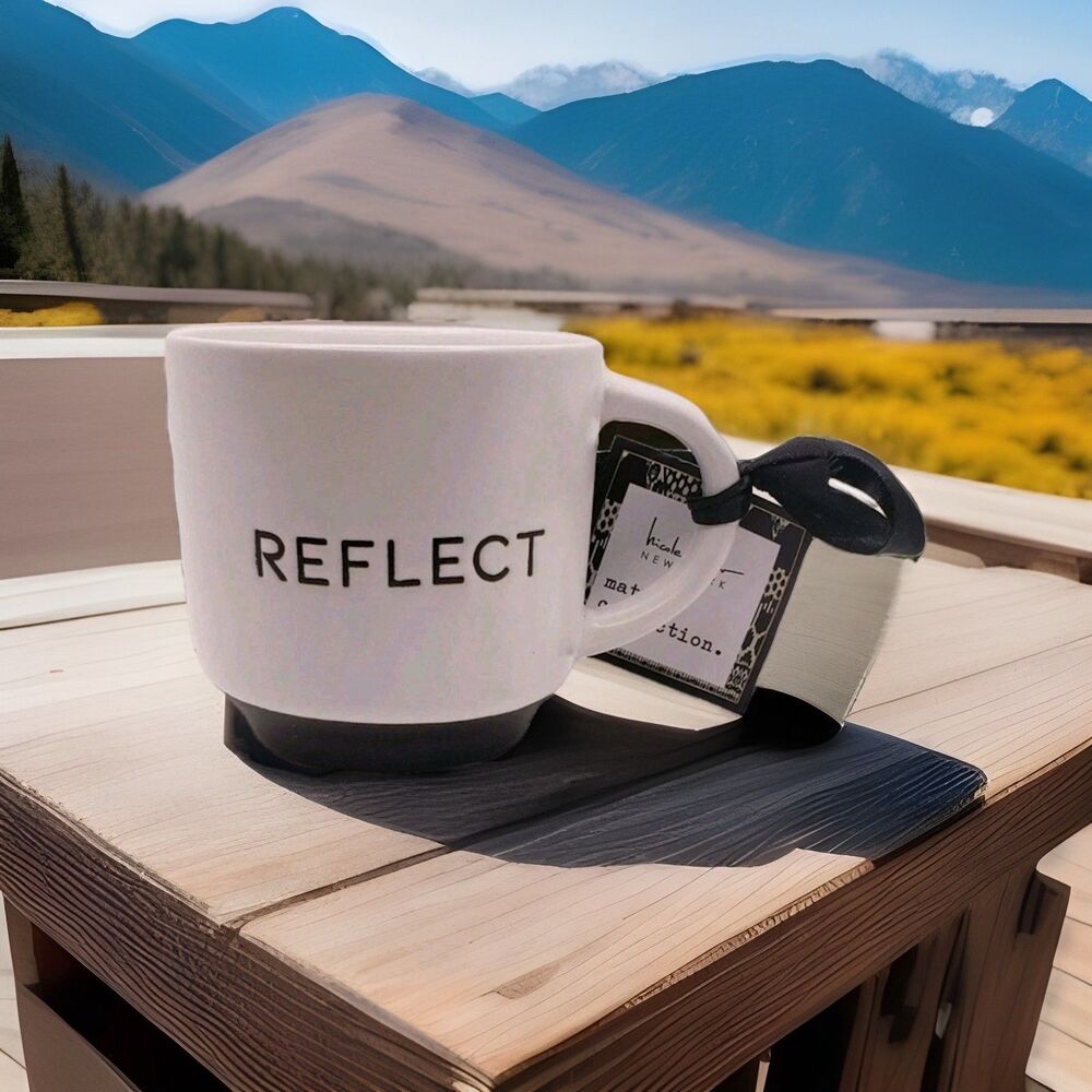 "REFLECT" By Nicole Miller Collection Coffee Mug